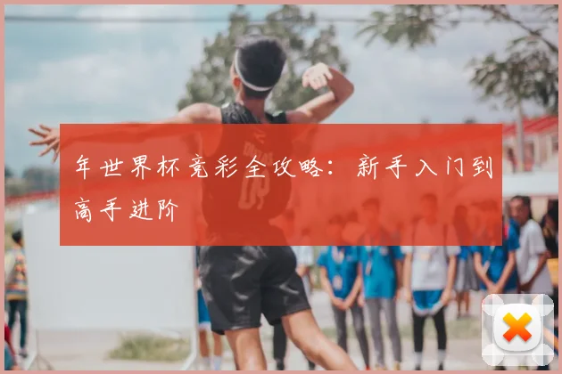 年世界杯竞彩全攻略：新手入门到高手进阶